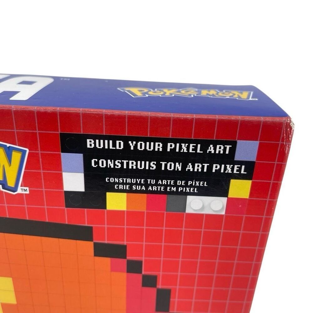 Mega Pokemon Poke Ball Pixel Art Building Set 384 Pieces New Sealed JGJ71 - Picture 6 of 15
